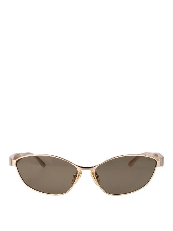 Balenciaga Lunettes De Soleil - Or - Or - Femme | BB0356S002