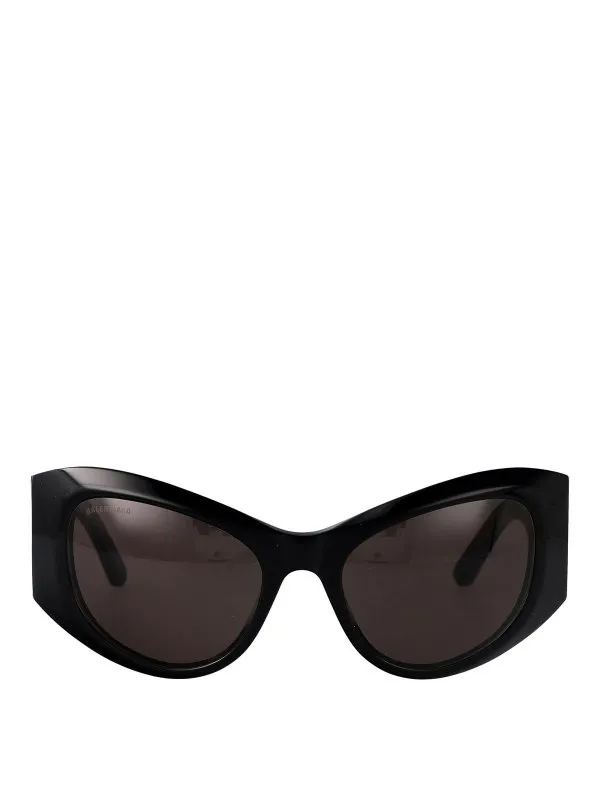 Balenciaga Lunettes De Soleil - Noir - Noir - Femme | BB0393S005