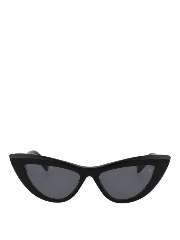 Balmain Lunettes De Soleil - Noir - Noir - Femme | BPS135A54A