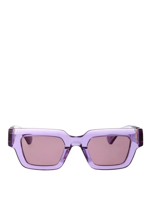Bottega Veneta Lunettes De Soleil - Violet - Violet | BV1230S003
