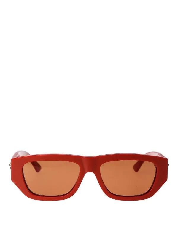 Bottega Veneta Lunettes De Soleil - Orange - Orange | BV1252S004