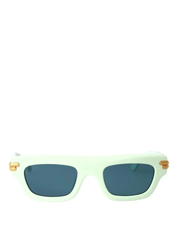Bottega Veneta Lunettes De Soleil - Vert - Vert | BV1321S004
