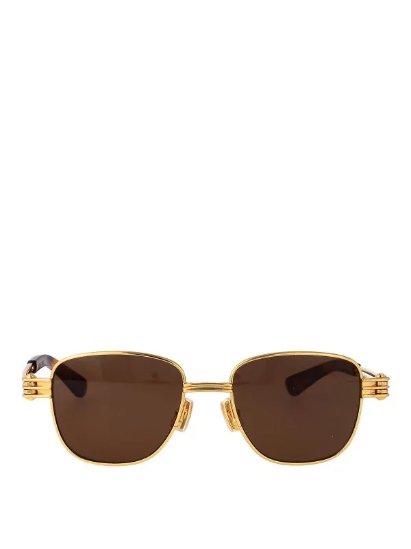 Bottega Veneta Lunettes De Soleil - Or - Or - Femme | BV1380S003