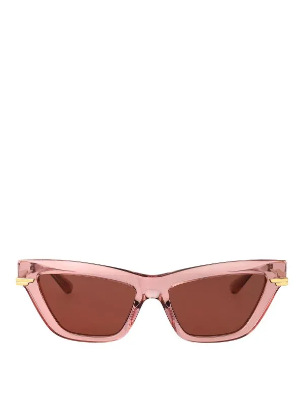 Bottega Veneta Lunettes De Soleil - Rouge - Rouge | BV1241S006