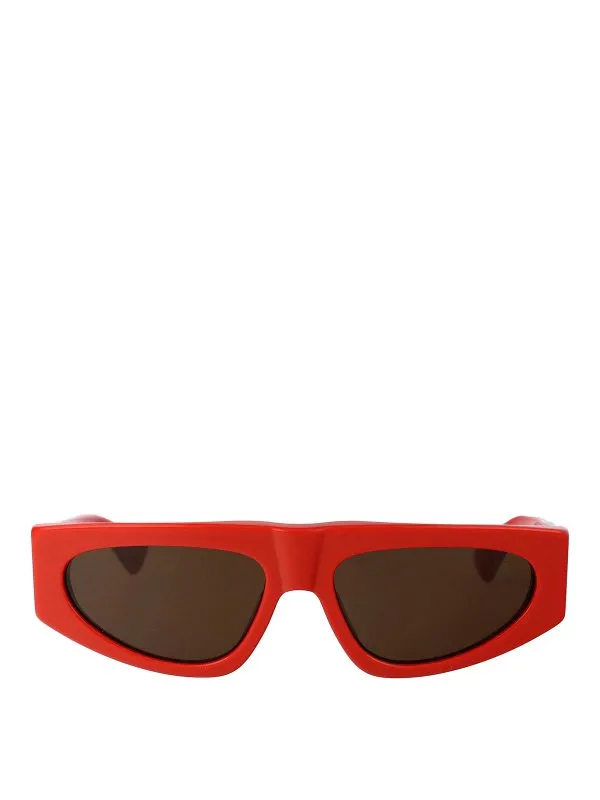 Bottega Veneta Lunettes De Soleil - Orange - Orange | BV1277S004