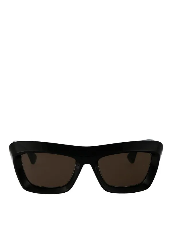 Bottega Veneta Lunettes De Soleil - Noir - Noir | BV1283S001