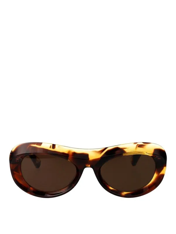Bottega Veneta Lunettes De Soleil - Marron - Marron | BV1284S002