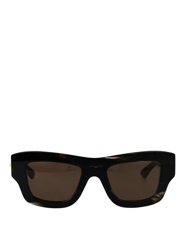 Bottega Veneta Lunettes De Soleil - Noir - Noir | BV1357S002