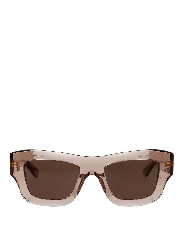 Bottega Veneta Lunettes De Soleil - Marron - Marron | BV1357S004