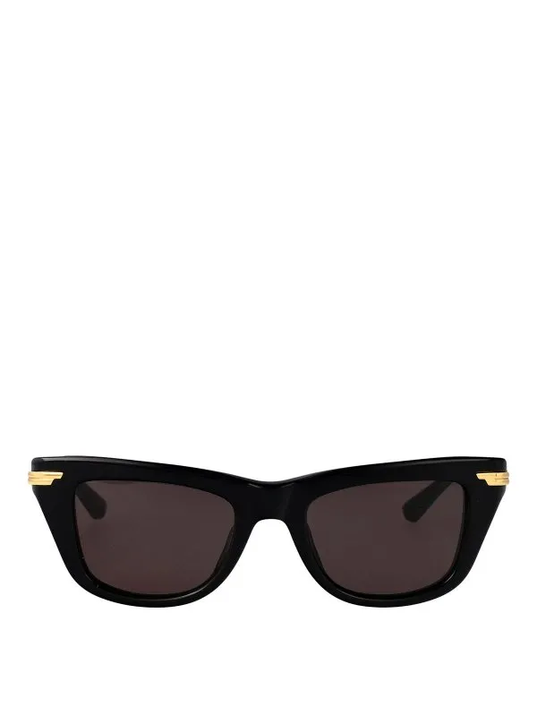 Bottega Veneta Lunettes De Soleil - Noir - Noir | BV1369S001