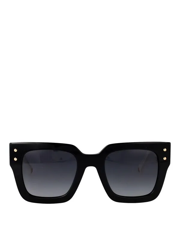 Carolina Herrera Lunettes De Soleil - Noir - Noir | HER0255S807