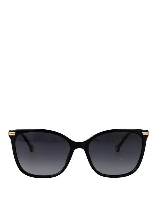 Carolina Herrera Lunettes De Soleil - Noir - Noir | HER0261GS807