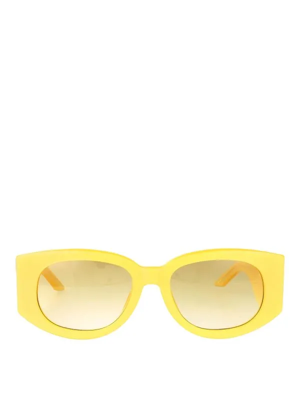 Casablanca Lunettes De Soleil - Jaune - Jaune | EW02008YELLOWGOLD