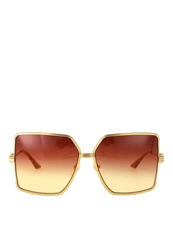 Casablanca Lunettes De Soleil - Or - Or | EW03603GOLDORANGE