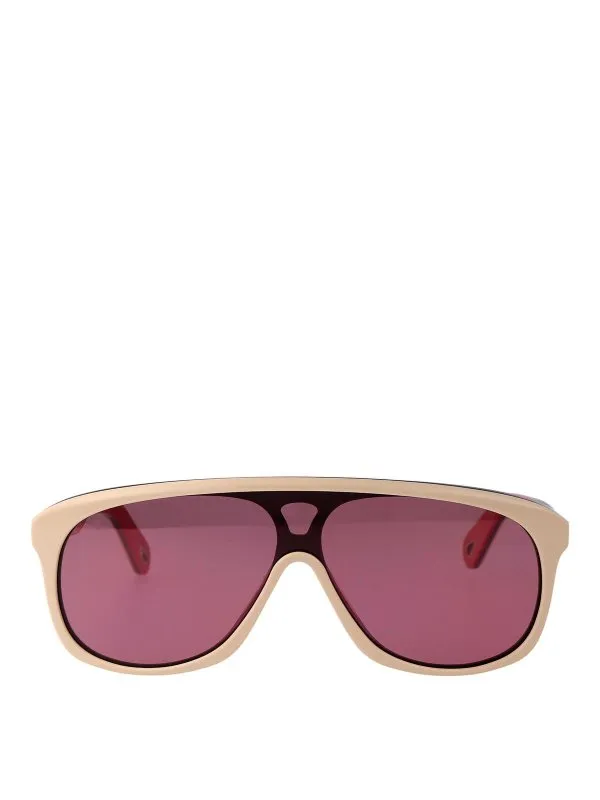 Chloe' Lunettes De Soleil - Blanc - Blanc - Femme | CH0212S005