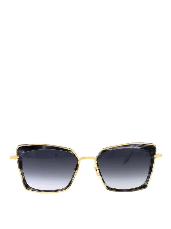 Dita Lunettes De Soleil - Noir - Noir - Femme | DTS405A01BLKGLD