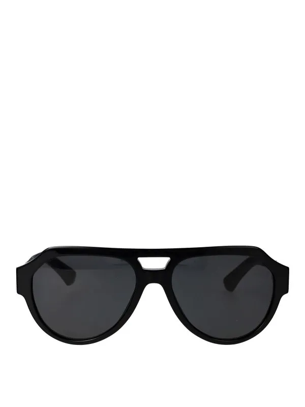 Dolce & Gabbana Lunettes De Soleil - Noir - Noir | 0DG446650187