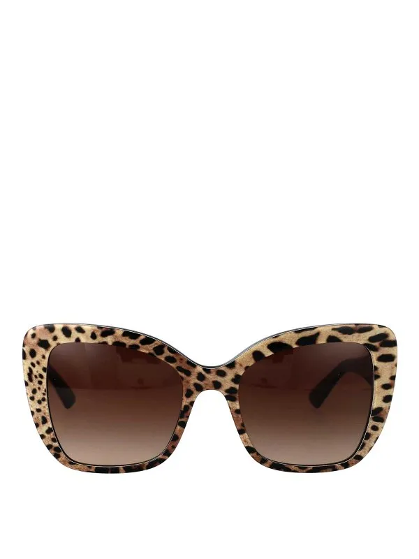 Dolce & Gabbana Lunettes De Soleil - Marron - Femme | 0DG4348316313