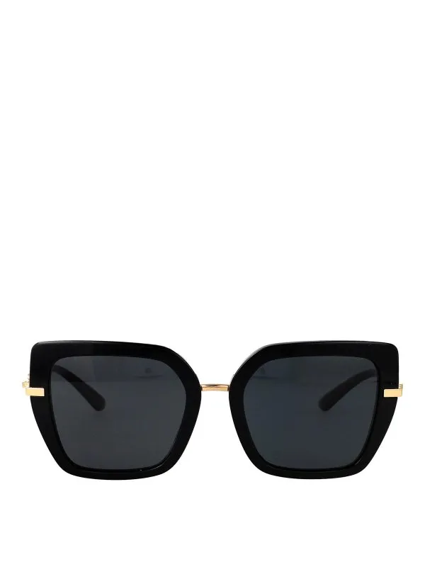 Dolce & Gabbana Lunettes De Soleil - Noir - Noir | 0DG447450187