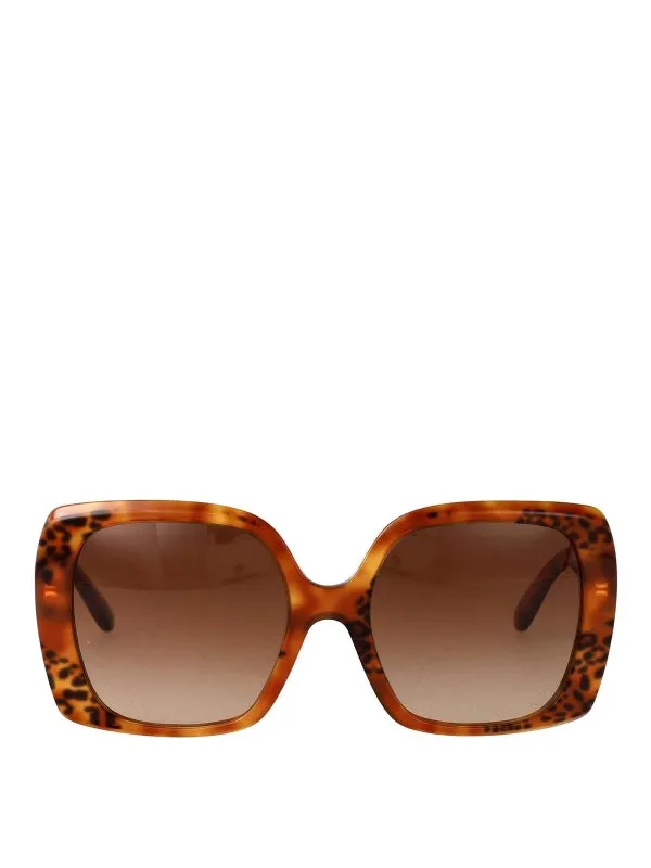 Dolce & Gabbana Lunettes De Soleil - Marron - Femme | 0DG4475338013