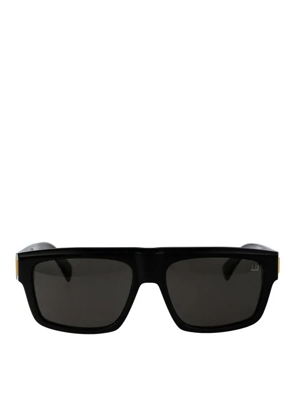Dunhill Lunettes De Soleil - Noir - Noir - Homme | DU0055S1