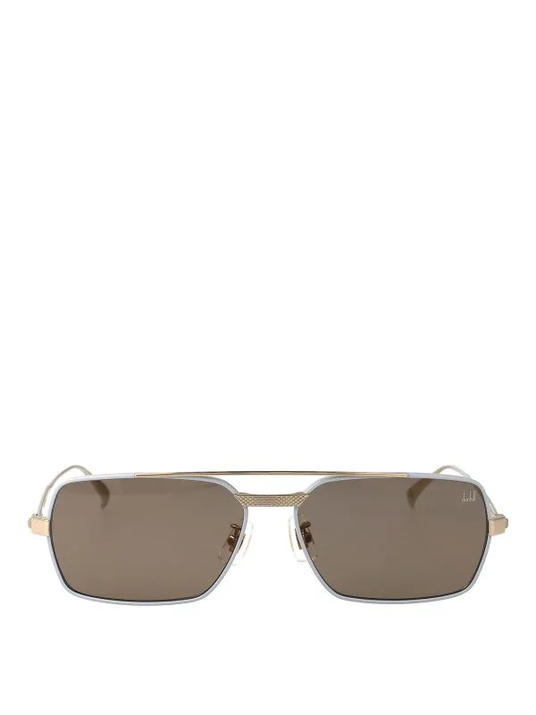 Dunhill Lunettes De Soleil - Gris - Gris - Homme | DU0076S004