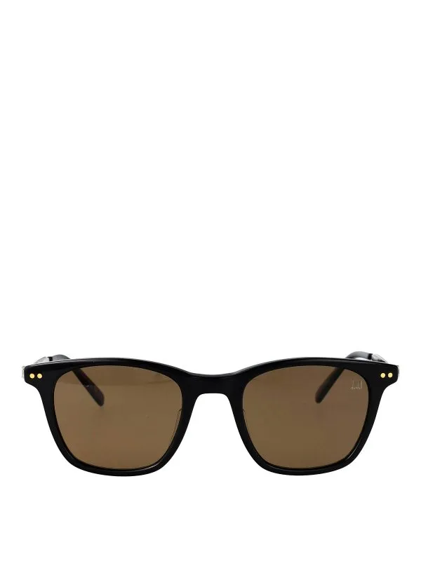 Dunhill Lunettes De Soleil - Noir - Noir - Homme | DU0092S002