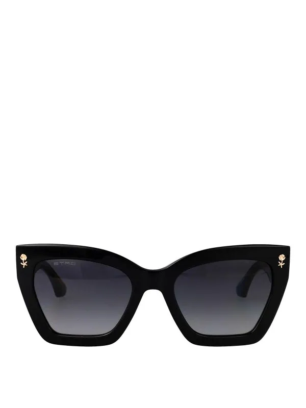 Etro Lunettes De Soleil - Noir - Noir - Femme | ETRO0090S807