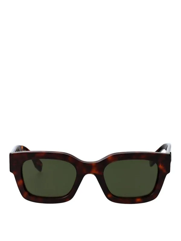 Fendi Lunettes De Soleil - Marron - Marron - Homme | FE40119I54N