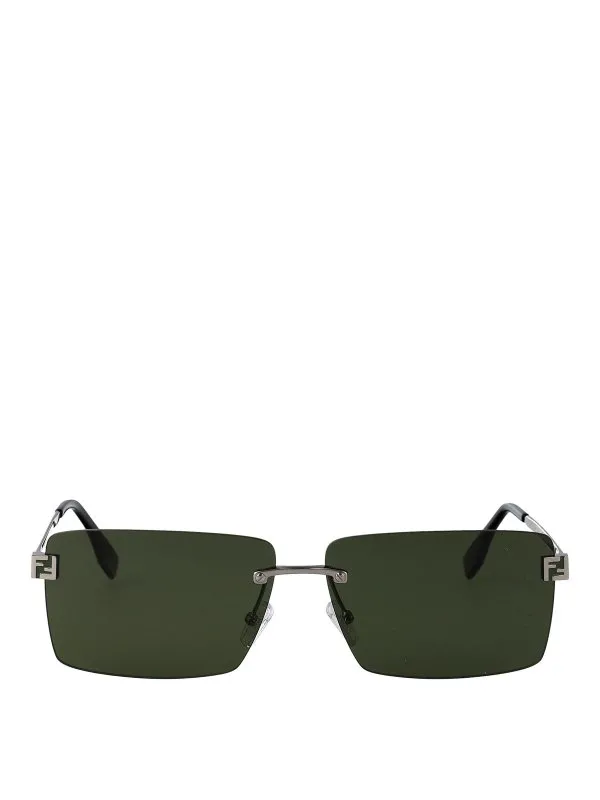 Fendi Lunettes De Soleil - Vert - Vert - Homme | FE40165U14N