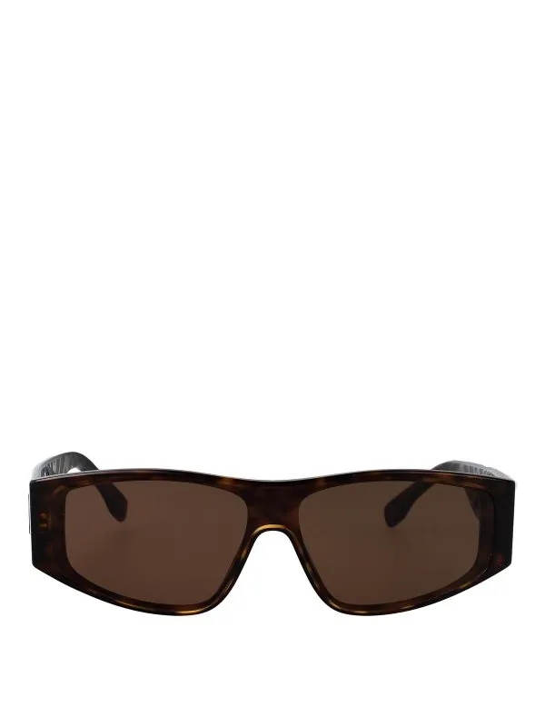 Fendi Lunettes De Soleil - Marron - Marron - Homme | FE40167I52E