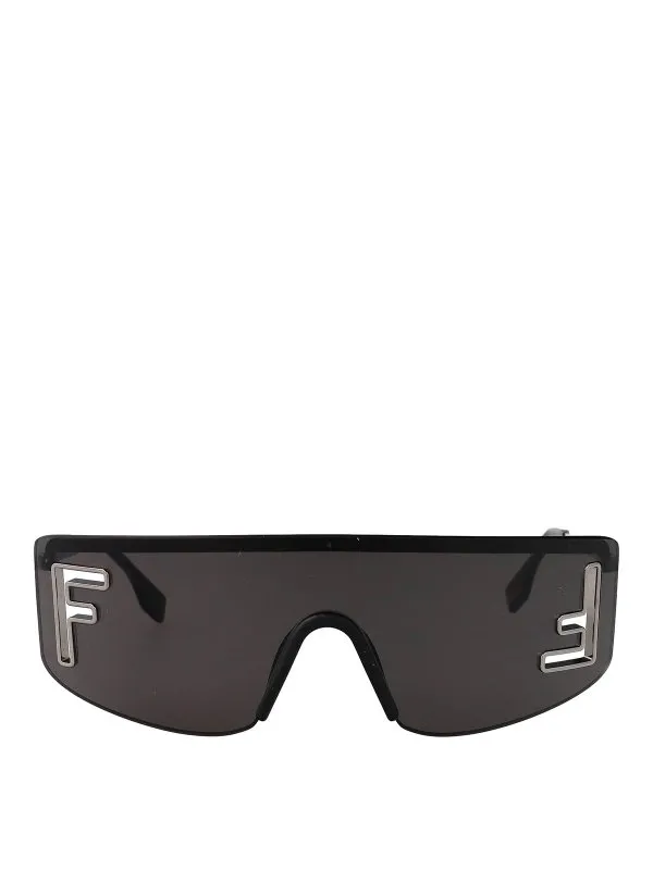 Fendi Lunettes De Soleil - Gris - Gris - Homme | FE40168U14A