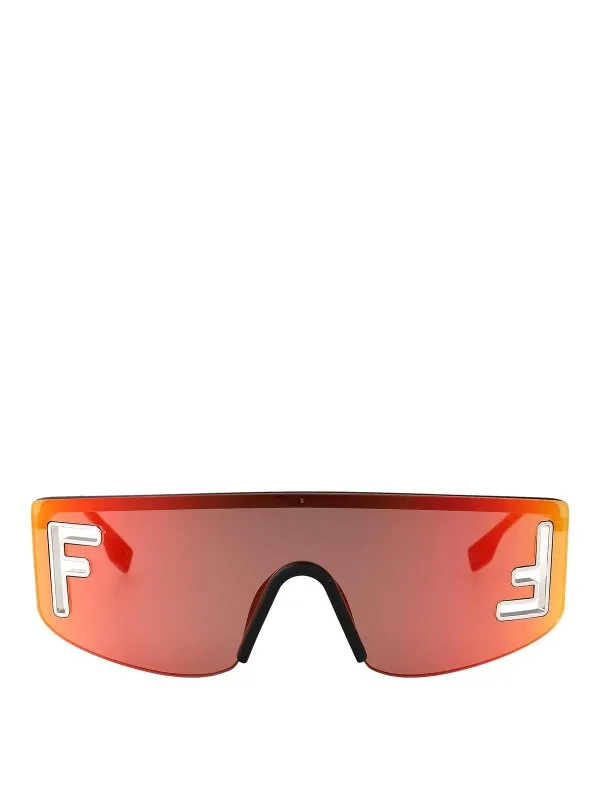 Fendi Lunettes De Soleil - Rouge - Rouge - Homme | FE40168U16U