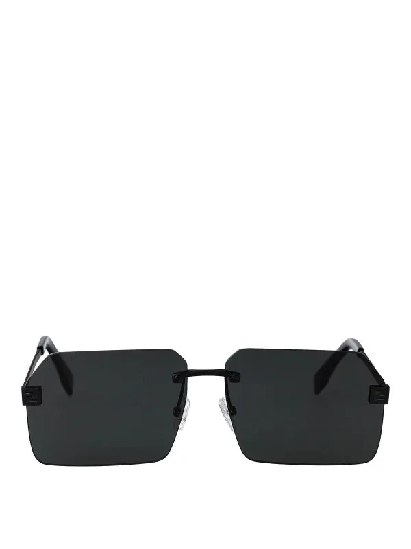 Fendi Lunettes De Soleil - Noir - Noir - Femme | FE40043U02A