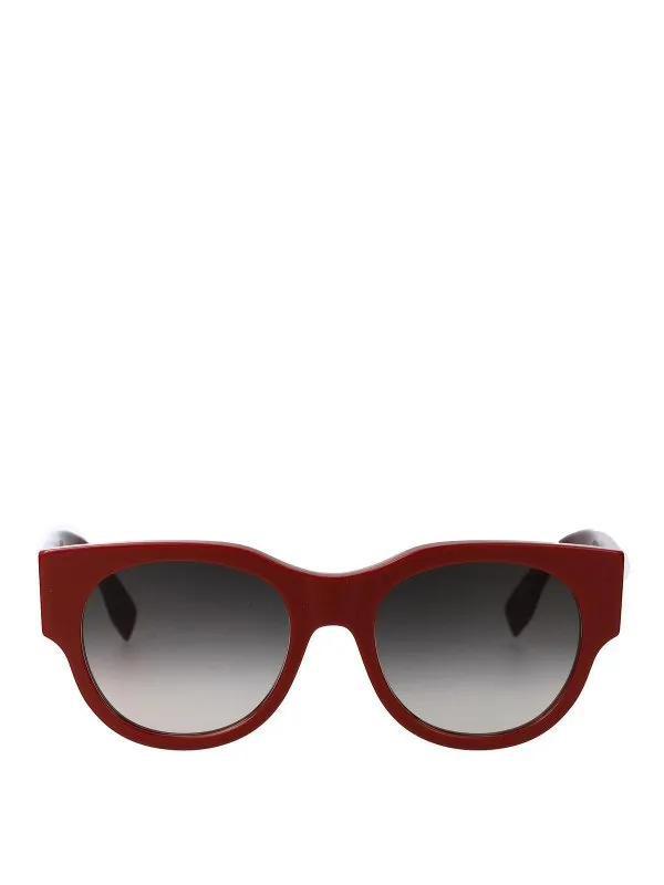 Fendi Lunettes De Soleil - Rouge Brun - Rouge Brun | FE40147I66F