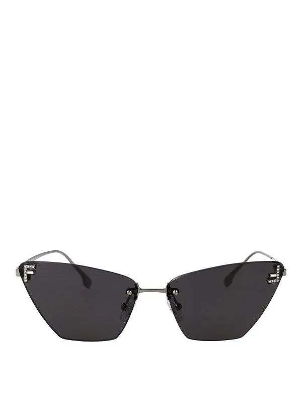 Fendi Lunettes De Soleil - Gris - Gris - Femme | FE4160US14A