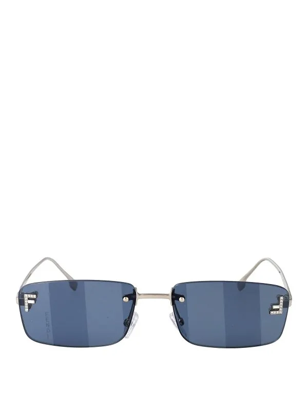 Fendi Lunettes De Soleil - Bleu - Bleu - Femme | FE4172US16X