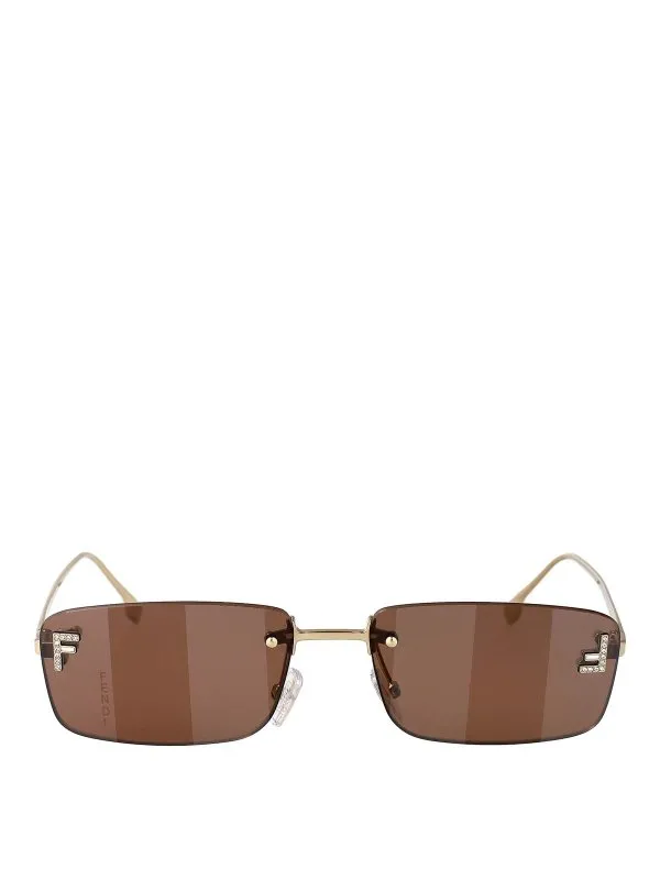 Fendi Lunettes De Soleil - Marron - Marron - Femme | FE4172US32G
