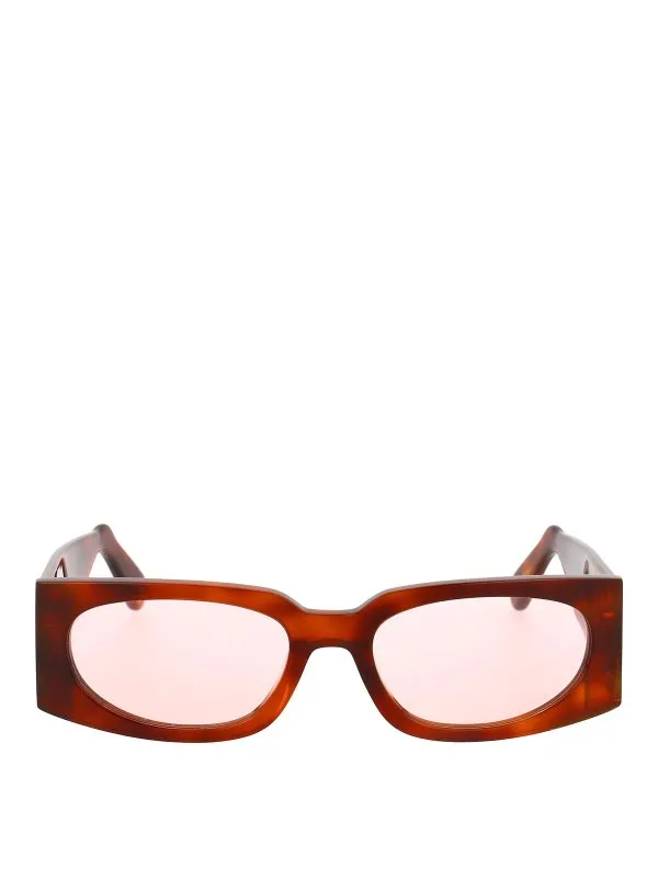 Gcds Lunettes De Soleil - Marron - Marron - Femme | GD00165653S53S