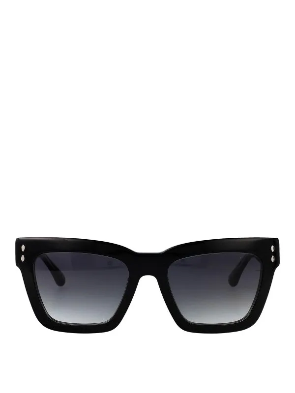 Isabel Marant Lunettes De Soleil - Noir - Noir - Femme | IM0210S807