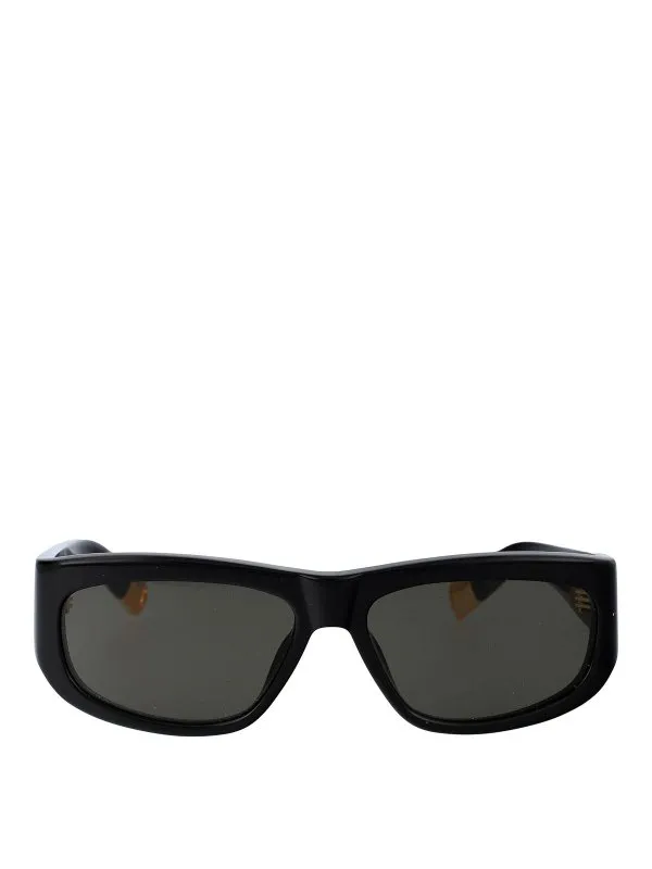 Jacquemus Lunettes De Soleil - Noir - Noir - Femme | JAC2C1SUN01