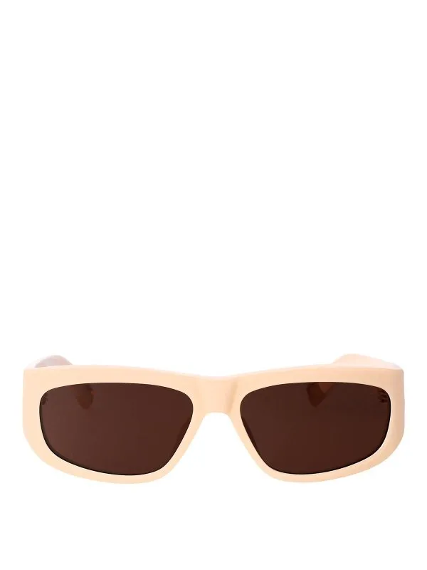 Jacquemus Lunettes De Soleil - Couleur Chair - Femme | JAC2C2SUN02