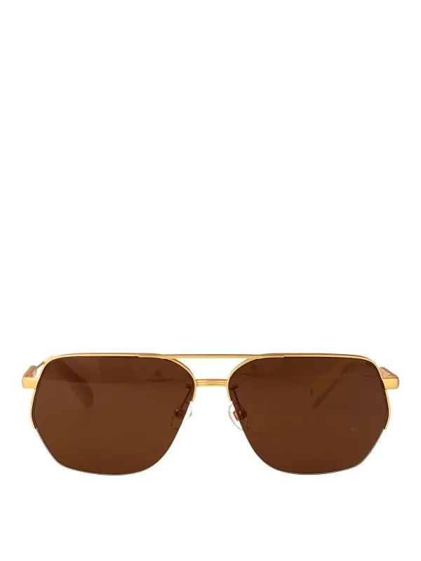 Jacquemus Lunettes De Soleil - Or - Or - Femme | JAC67C1SUNC1