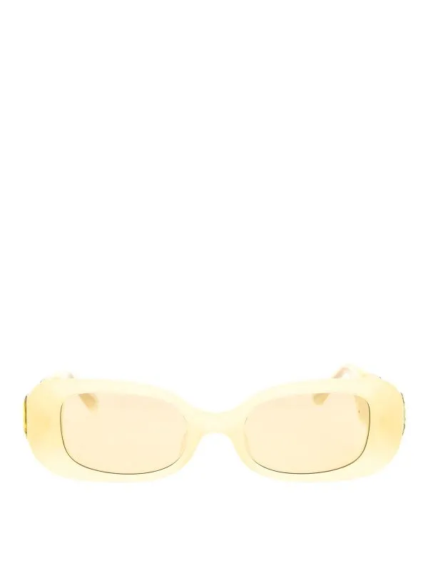 Linda Farrow Lunettes De Soleil - Jaune - Jaune | LFL1117C10SUNC10