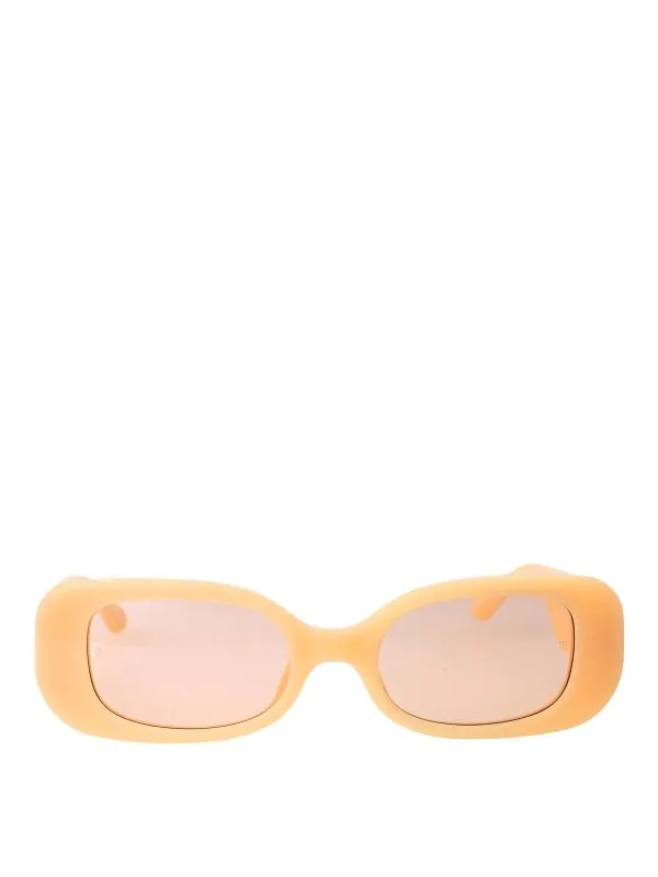 Linda Farrow Lunettes De Soleil - Couleur Chair | LFL1117C14SUNC14