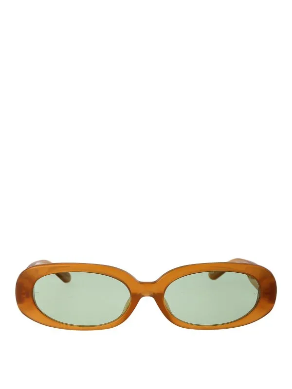 Linda Farrow Lunettes De Soleil - Marron - Femme | LFL1252C12SUNC12