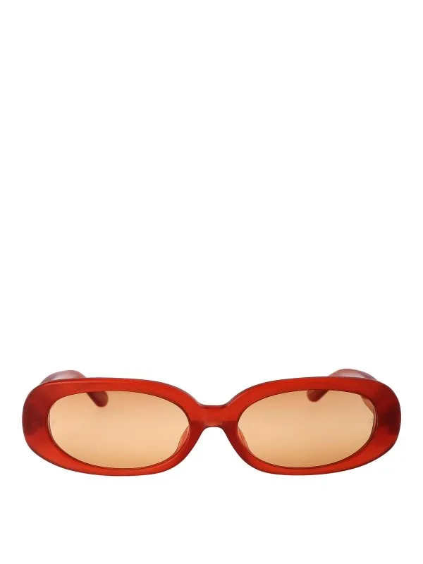 Linda Farrow Lunettes De Soleil - Marron - Femme | LFL1252C13SUNC13