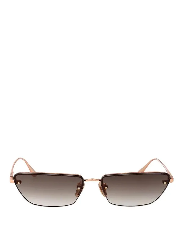 Linda Farrow Lunettes De Soleil - Or - Or - Femme | LFL1513C3SUNC3