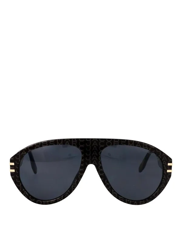 Marc Jacobs Lunettes De Soleil - Noir - Noir | MARC747S03LIR