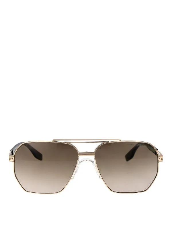 Marc Jacobs Lunettes De Soleil - Or - Or - Homme | MARC748S06JHA